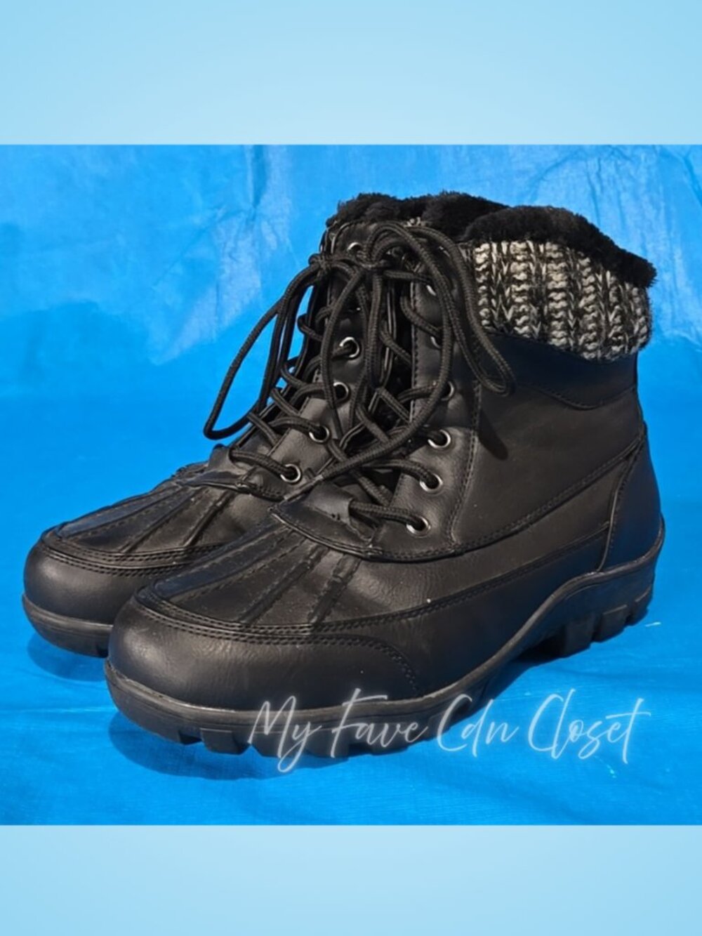 Denver Hayes Women's Around Town II OC Rotor Traction Winter Boot sz 9